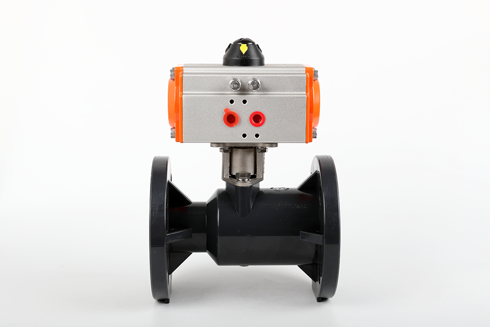 行唐气动法兰一体球阀