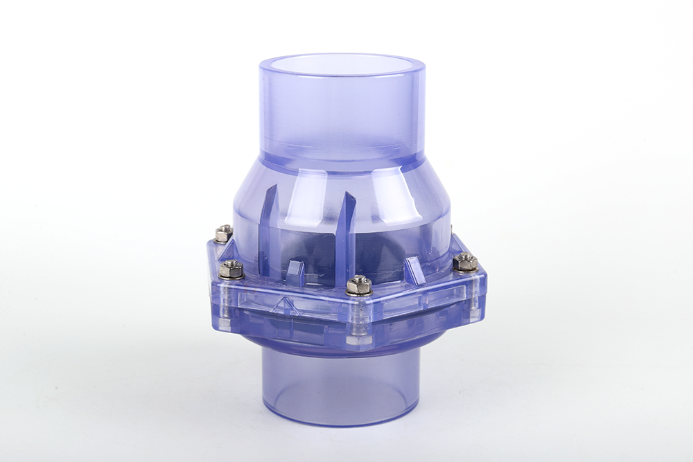 行唐透明翻板式止回阀